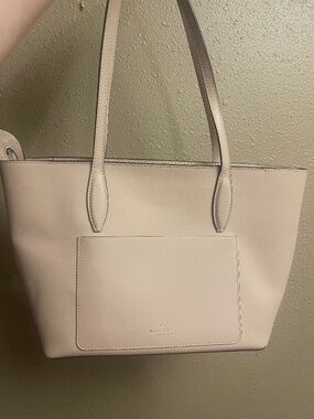 Kate Spade New York Tote Bag S338 – Cream/Nude | Work Tote | Everyday Bag
